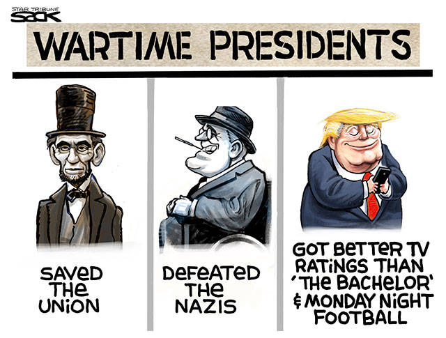 Trump’s 166th week in office | In cartoons