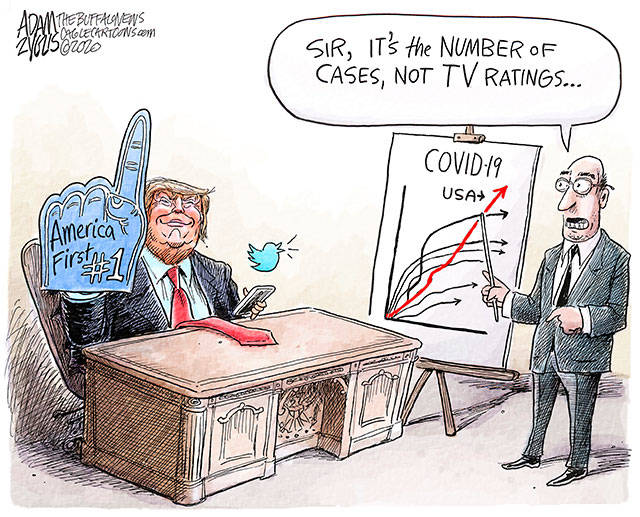 Trump’s 166th week in office | In cartoons