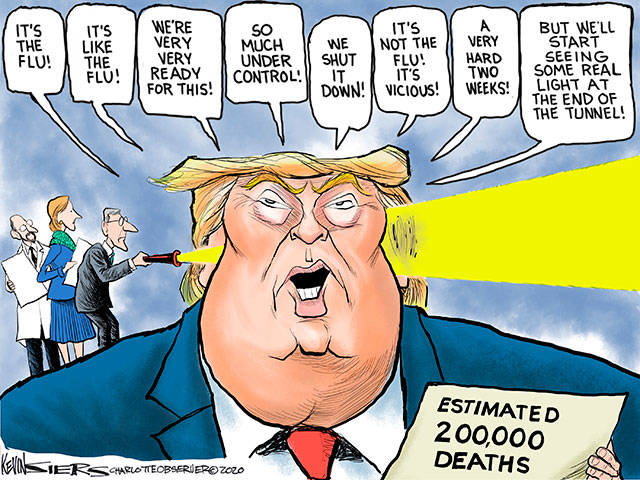 Trump’s 166th week in office | In cartoons