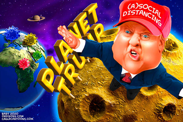 Trump’s 166th week in office | In cartoons