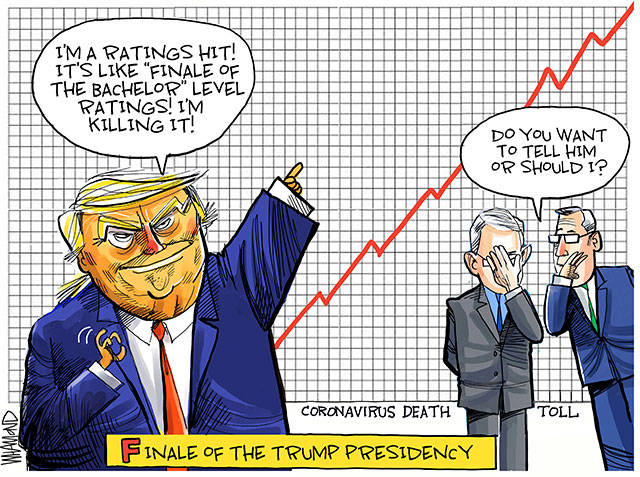 Trump’s 166th week in office | In cartoons