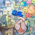 Hattrup’s playful paintings earn grand prize in island studio tour Youth Art Award