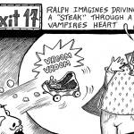 An excellent exit: Island cartoonist crafts funny frames worth the trip