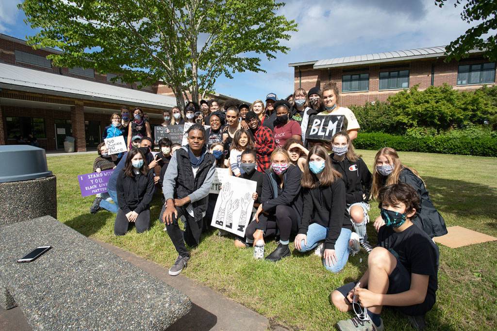 Gallery | Youth-led memorial demonstration takes to Winslow streets