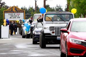 Drive-thru graduation sees island seniors safely celebrated