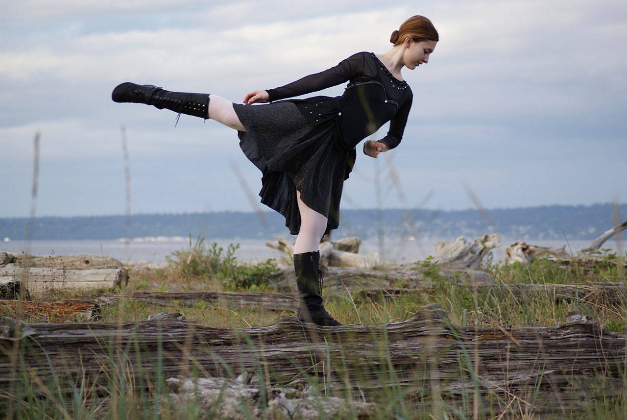 Quinlan Corbett photo | Aran Dorsey, a senior student at Bainbridge Dance Center, one of many performers to be featured in this years three-night student showcase.
