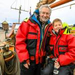 Photo courtesy of Ryan Powers | Bainbridge High School freshman Ryan Powers and his grandfather Andrew Ulitsky, also of Bainbridge, during a trip to Iceland.                                 Ryan Powers photo | Flatey Island, located in Breidafjordur bay on the northwestern part of Iceland.