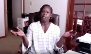 During a video meeting of the Race Equity Task Force, Brenda Fantroy-Johnson voices her dissatisfaction at moves by city council members to circumvent established appointment processes for advisory positions. Photo courtesy City of Bainbridge Island.