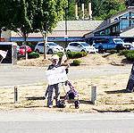 Locals rally in support of postal service