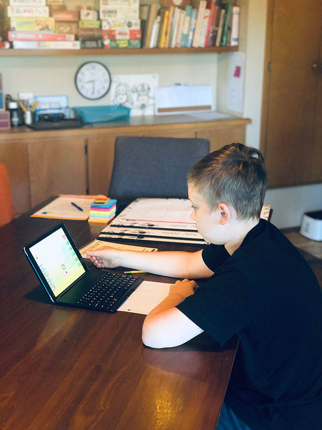 Local parent prepares children for uncharted school year