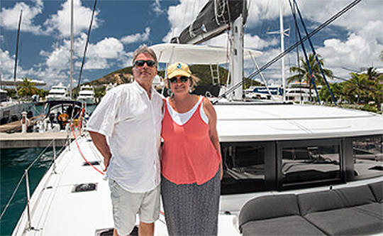 Just getting the catamaran to BI was an adventure