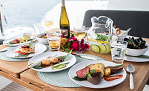 Just getting the catamaran to BI was an adventure