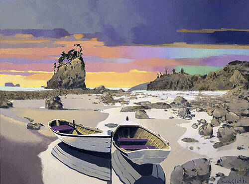 Icons visiting art gallery in Poulsbo, well, sort of