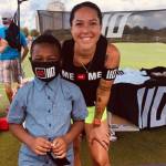 Courtesy photoMegan Hyte, a former Poulsbo resident and North Kitsap soccer star, is giving back to her old club, Kitsap Alliance, through her 110 brand and fundraising platform.