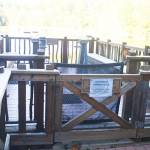 Students propel this raft out onto a pond using a bicycle-type motion, except with their arms.