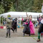 Island School Music teacher Mike Derzon leads students in Michael Jackson's famous "Thriller" dance. Cameron Karsten/Courtesy photo
