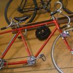 This Claud Butler tandem bike in 1947 could be used on race tracks or bike paths in southern England.
