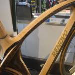 This Renovo Aerowood bicycle is made of wood in Portland, Ore.