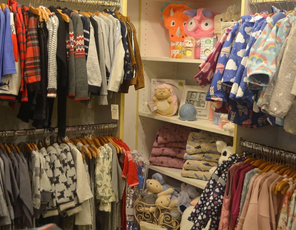 Lollipops sells kids clothes, books and accessories, including some on consignment, for from $10 to $36.
