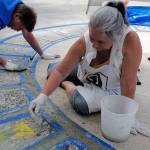 Greg and Diane Bonciolini working on the Waypoint project. Courtesy Photo