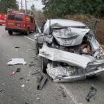 This photo looks like someone would have been injured, but police say no one was.