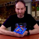 Courtesy photo
One of Rick Hartmans most-successful toys is the thumb wrestling ring, which was featured on The Ellen Show in 2007. For more on Mr. Toymaker, see Page 13.