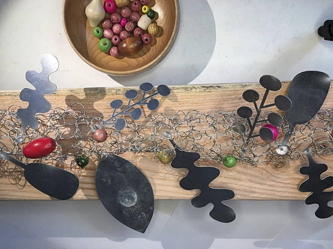 Details of kits for islanders to fabricate individual elements of the garland. Courtesy Photo