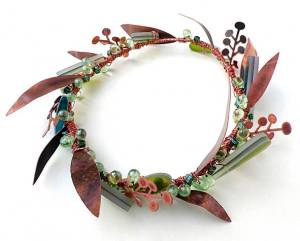 A sinuous garland made from natural materials such as wood, metal and felt by community organizations on Bainbridge Island will be on display at the METHOD Gallery in Seattle from Jan. 8 through Feb. 20. Courtesy Photo