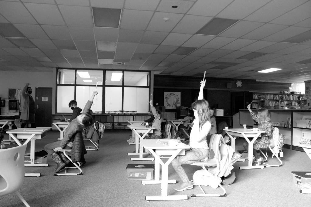 Odyssey students in the hybrid learning model transitioned to in-person learning Jan. 25.