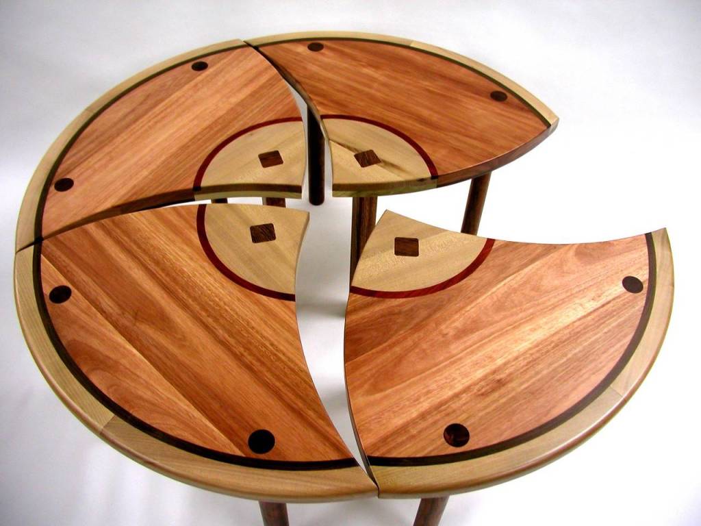 Unique round table made by John Steiner.