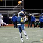 Bainbridge quarterback Gabriel Todd threw four touchdown passes, including the game-winner, against the Trojans. (Mark Krulish/Kitsap News Group)