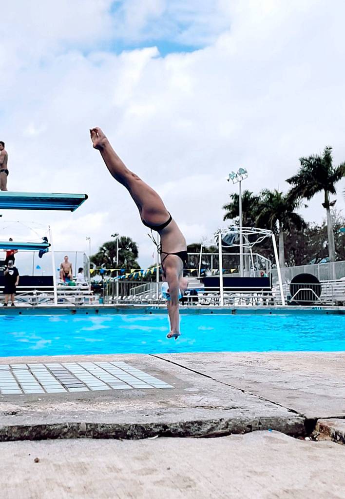 Zora Opalka plans to compete several times over the next few months in the hopes of qualifying for the Olympics. (Contributed photo)