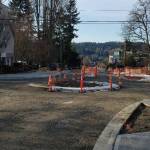 A roundabout takes shape in the Wyatt Way project. Courtesy photo