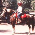 Little Melissa Davis started participating in the events at the Saddle Club in 1983. Melissa Davis/Courtesy photo