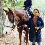 During this time of COVID, everyone at the Saddle Club is expected to mask up.