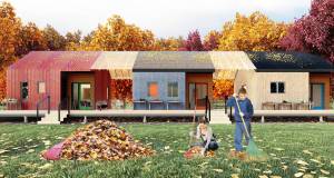 Artist rendition of affordable housing project. Courtesy Photo