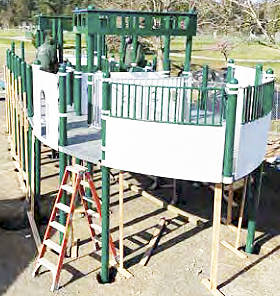 The huge new ferry at the park. Courtesy Photo