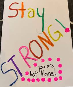 Courtesy photos
Letters written by anonymous students.