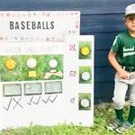 Max and his baseball experiment.