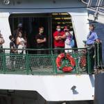 Ferry workers were on the frontline during COVID.