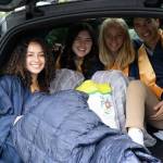 Those who attended Baccaleureate stayed in their cars to be safe as COVID-19 is still a concern.