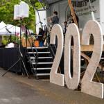 The Baccaleureate stage out in the church parking lot. John McKenzie/Courtesy Photos