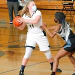 Anna Kozlosky set a new Bainbridge single-season record in 2021, shooting 88.2 percent from the free throw line, breaking the old record of 84.5 percent. (Mark Krulish/Kitsap News Group)
