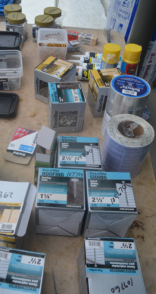 Lowe's provides all the supplies for the tiny houses.