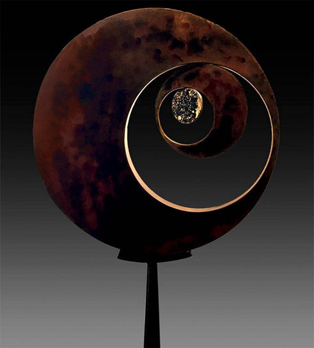 This creation of White is called "Cycles." Courtesy photo