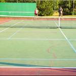 Doubles is a really popular option for the game, especially for beginners and older players. Courtesy Photo