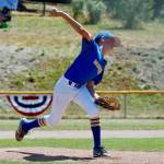 Ryan Rohrbacher pitched 3 1/3 scoreless innings to close out the championship game against Gig Harbor. (Mark Krulish/Kitsap News Group)
