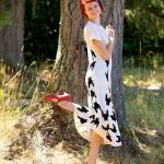 Paige St. Pierre won the Best Ready to Wear award for her garment "Bird's Eye View."