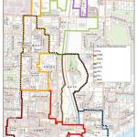 A map of the various districts in Winslow.