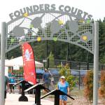 The 2021 Founders Tournament was the first to take place on the Founders Courts at Battlepoint Park. (Mark Krulish/Kitsap News Group)